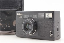 [Quasi come nuova con custodia] Nikon 28 Ti Black Point & Shoot fotocamera...