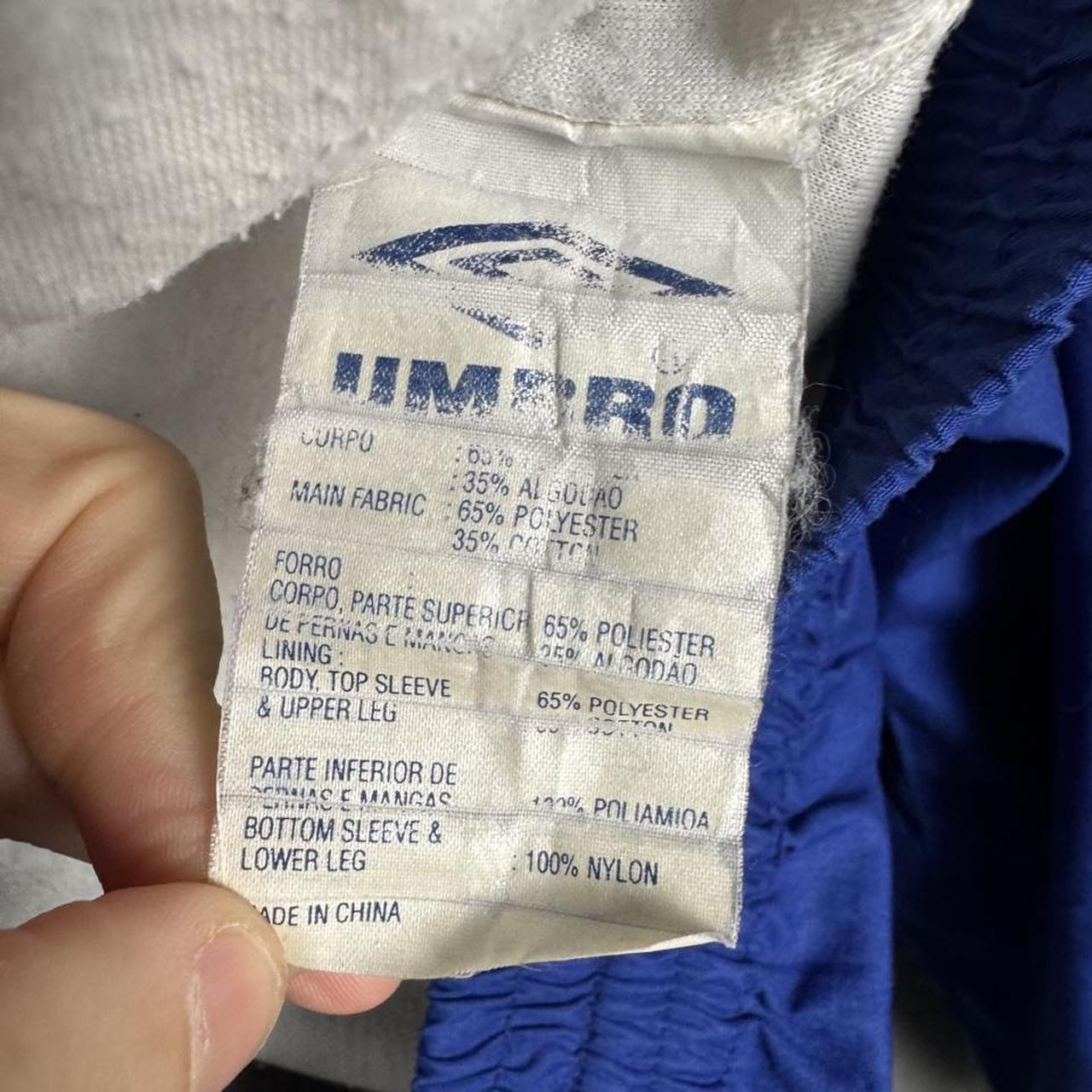 RARE Vintage 90s Umbro Brazil Soccer FIFA World Cup Windbreaker Track Jacket image 6