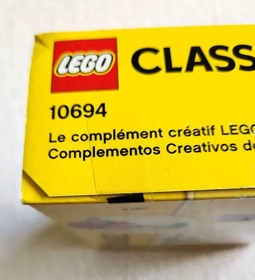 Lego ~ Classic ~ Set # 10694 ~ Creative Supplement ~ Sealed  ~ Retired ~ 303 Pc.