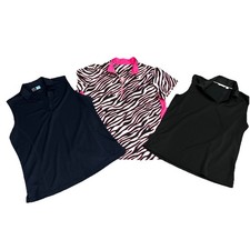 Lot of 3 Women’s Sleeve/sleeveless Tail PGA Lady Hagen Golf Shirts Size X Large