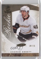 2008-09 Upper Deck The Cup Rookie Gold 10/25 Andrew Ebbett #79 0c3