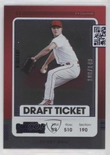 2021 Panini Contenders Draft Ticket Blue 108/149 Sonny Gray #58 n1u
