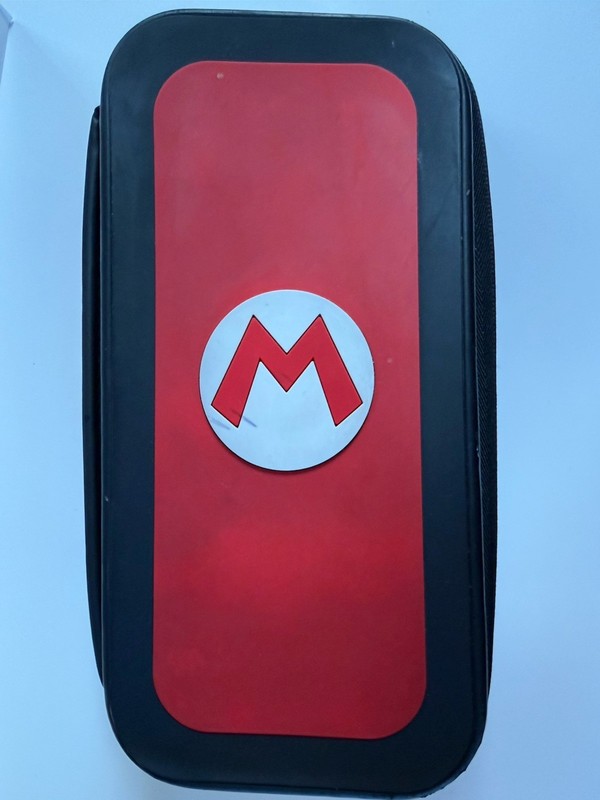 Nintendo Switch Red Super Mario Case Game