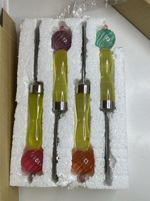 Southern Living At Home Retired Pastel Tango Spreaders ~ Lot Of 8 ~ NEW In Box