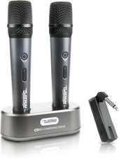 Wireless Microphone for Mic Input UHF Metal Dynamic Handheld Multipurpose Mic wi