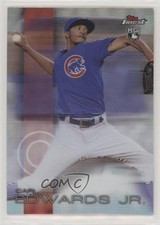 2016 Topps Finest Refractor Carl Edwards Jr #21 0m8