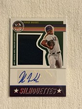 2023 Panini Stars & Stripes - Jaden Woods - Silhouettes Relic Auto #d/200