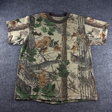 Vintage Ranger Realtree Camo Pocket T-Shirt Mens XL Made in USA Camouflage Tee
