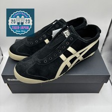 Onitsuka Tiger MEXICO 66 SLIP-ON 1183C157 001 BLACK PUTTY Unisex Men Women Shoes