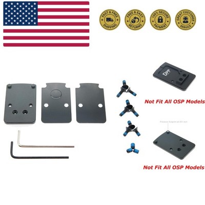 Precision Machined Red Dot Plate for Springfield XD - Easy Install for RMR/SRO