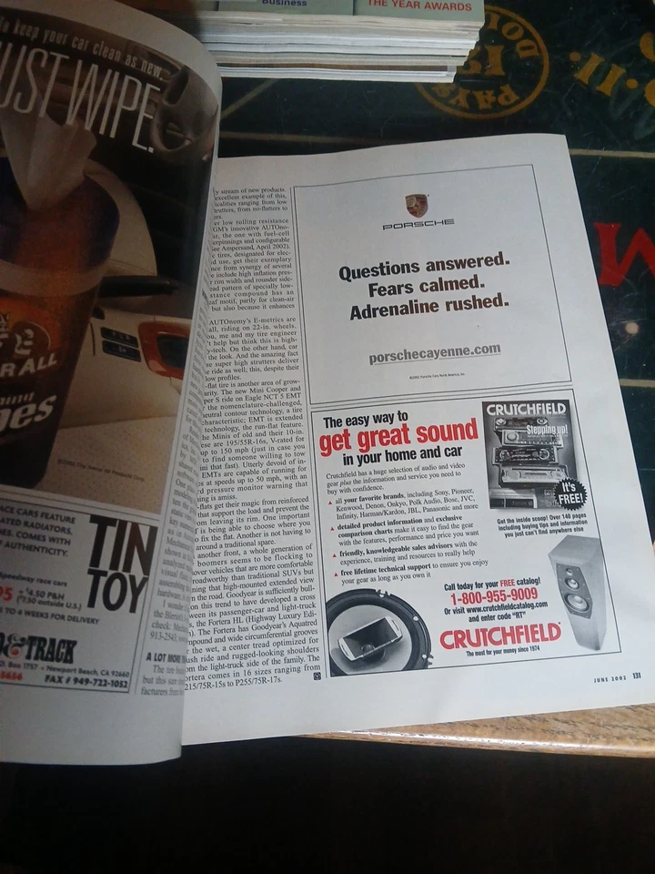 2002 June Road & Track Magazine Can The Lotus Elise Beat Out The Rest  - Image 4 of 4