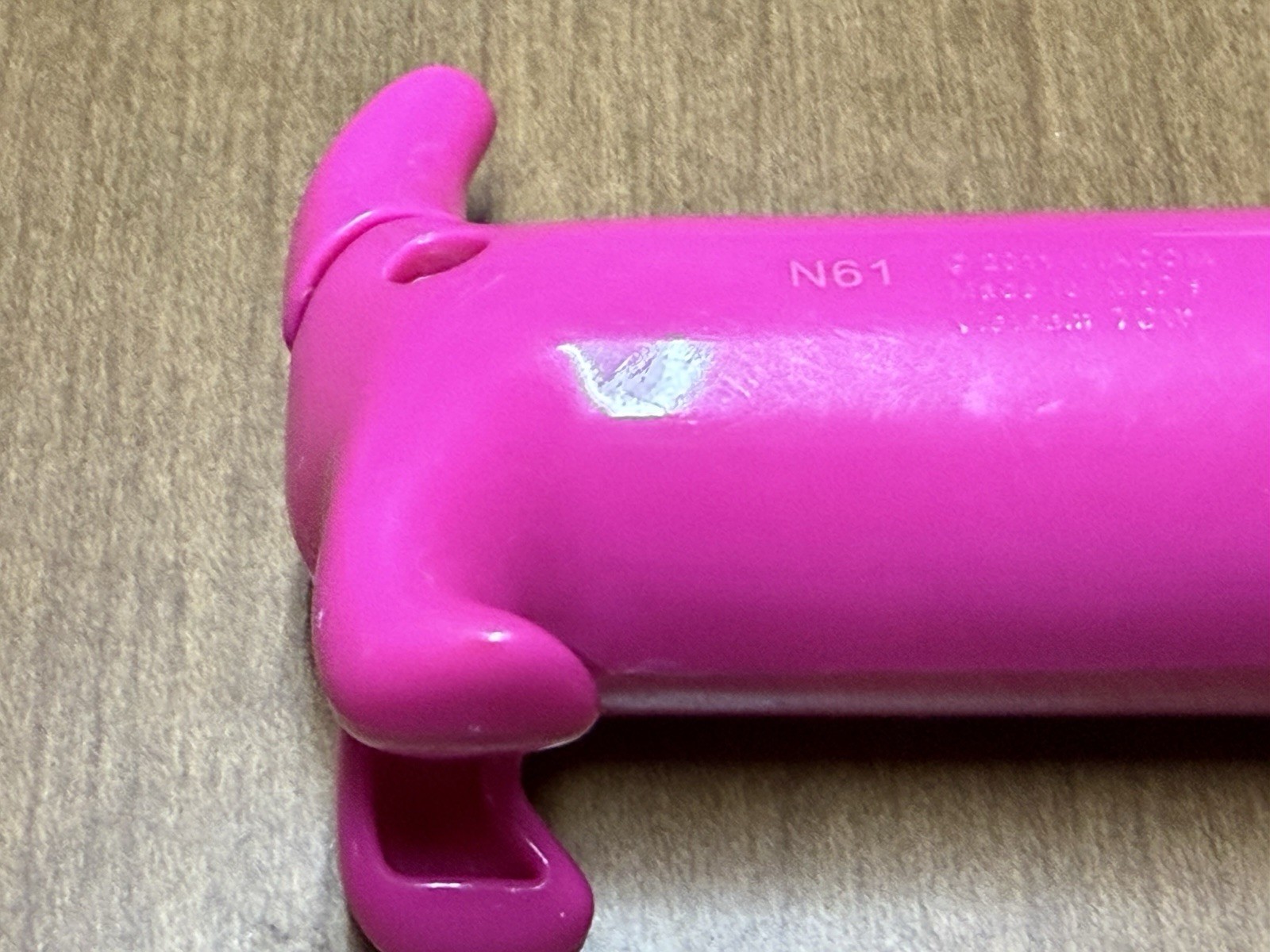 Nickelodeon iCarly Pink Dachshund Dog McDonalds Toy 2011 Viacom Sam Gibby WORKS