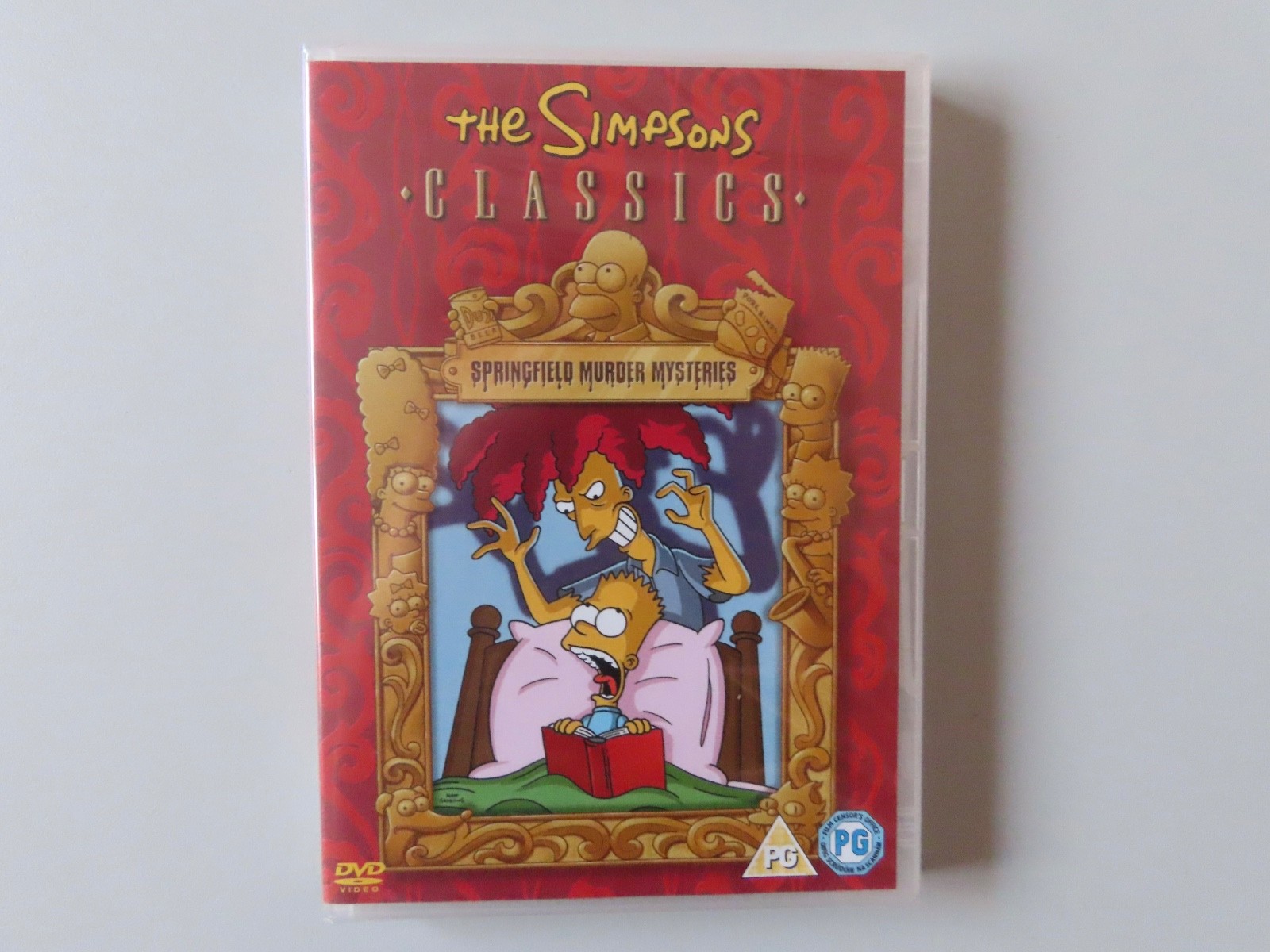NEW - The Simpsons Classics Springfield Murder Mysteries DVD (Sealed) Retro