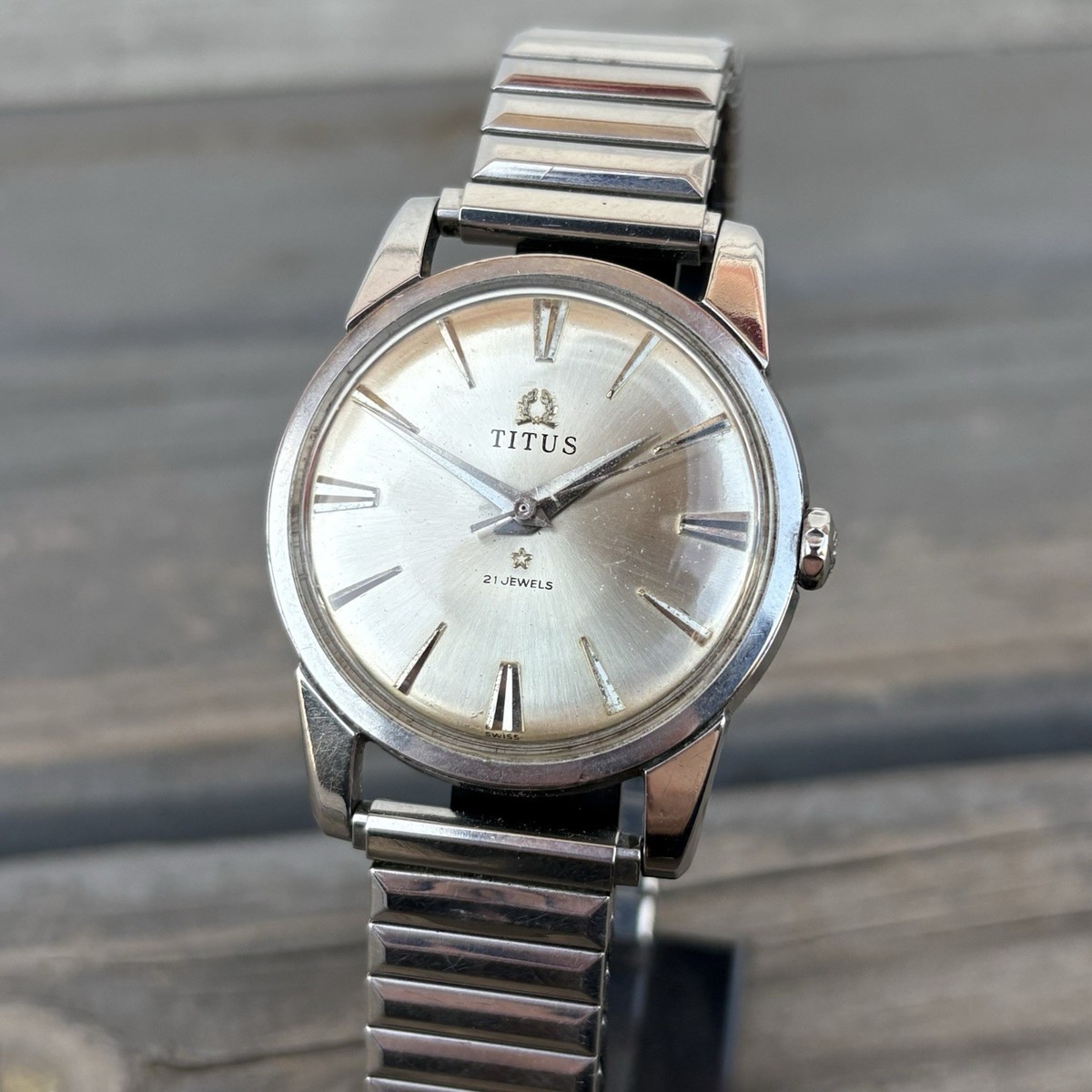 Vintage TITUS by SOLVIL Mod 5400 21 Jewels - Manual wind men's