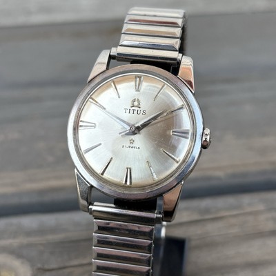 Vintage TITUS by SOLVIL Mod 5400 21 Jewels - Manual wind men's
