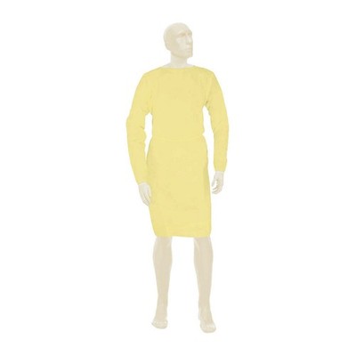 Meditrade  unisex Schutzkittel BeeSana  gelb Größe 136 10 St.