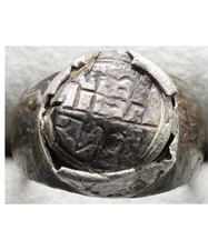 Bysantinisches Silber Ring ( 8 -12Jh,n Chr) Sehr Schöne Patina ( 17mm,9,77 gr )