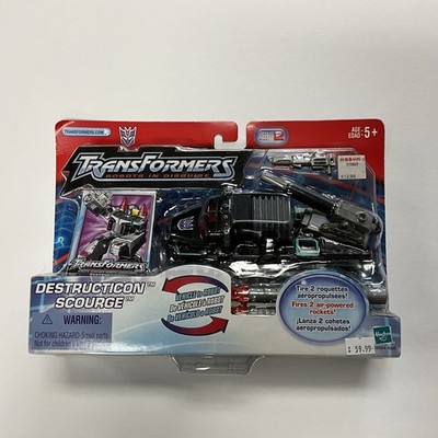 Transformers Robots In Disguise RID Destruction Scourge 2002 Action Figure NEW