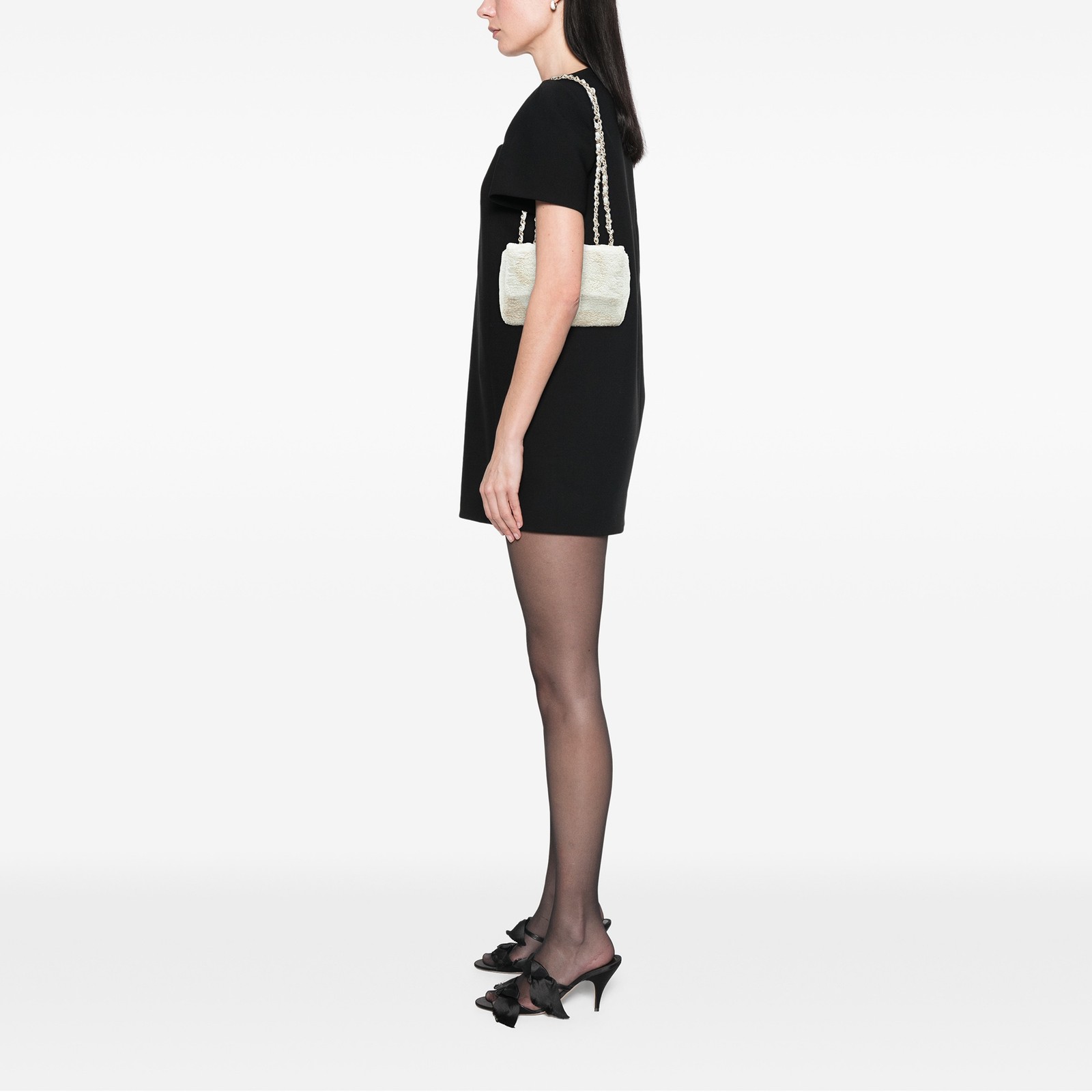 Authenticated Chanel Small Sequins Single Flap Li… - image 8