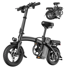 Folding Electric Bike for Adults Teens 700W Motor 25MPH Speed 48V 10AH Battery
