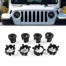 Black Front Bumper Radar Probe Bracket For Jeep Wrangler JL JT 2020-2022 A