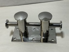 Bolardo Doble Cruz Amarre Bitt Bolardo Acero Inoxidable 316 para Barco