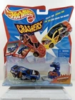 Hot Wheels Crashers Spin Out Stocker Vintage 1998 Mattel #21658 Blue K51