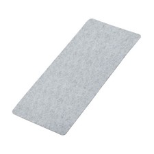 Desk Mat Protector Felt Laptop Pad Writing Mat Light Gray 27.56x12.99 Inch