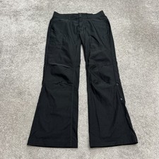 Prana Halle Pant II Standard Fit Cargo Womens 8 Short Black Outdoor Hiking NWT