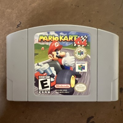 Mario Kart 64 Players Choice (Nintendo 64, 1997) Game With Box, No Manual.