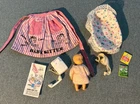 Vintage Mattel Barbie Babysit Baby 9 Piece Set  # 953