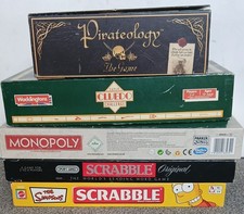 SELECTION OF 5 BOARD GAMES. ALL COMPLETE