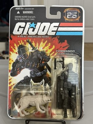 Hasbro GI Joe Snake Eyes 25th Anniversary Lot Of 4 Figures