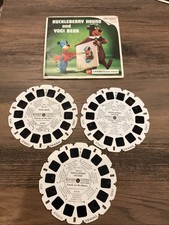 View Master 3 Reel Set Huckleberry Hound 1960 By Hanna Barbara