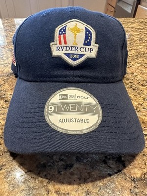 2016 Ryder Cup TEAM USA Blue New Era Golf Cap ADJUSTABLE Hat NWT