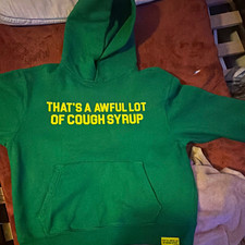 Desto Dubb Graphic Print Pullover Hoodie Gree...