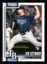 2026 Topps #165 Ian Seymour RC Tampa Bay Rays 60098