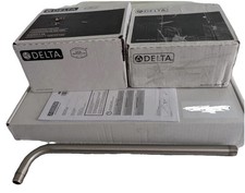 Delta 342702-SP 14 Series Rainfall Shower Faucet Set Brushed Nickel Retail 649