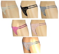VICTORIA'S SECRET DREAM ANGELS SHINE STRAP BRAZILIAN THONG PANTY S M L XL XXL
