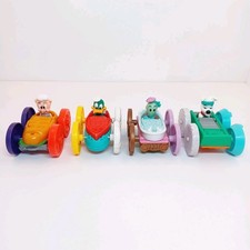 VTG Tiny Toons McDonald's Happy Meal Toys Adventures Flip Car 1990 Lot Of 4