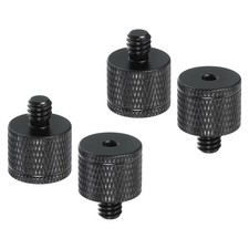 4Pcs M4 Female to 1/4" Male Tripod Nut Camera Mount Screw1 20mm