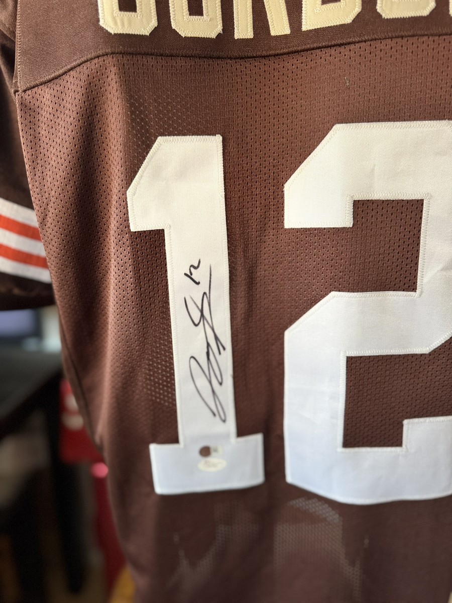 Facsimile Autographed Josh Gordon Cleveland Brown Reprint Jersey
