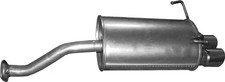 Endschalldämpfer hinten 09.47 POLMO für HONDA CIVIC VII Hatchback
