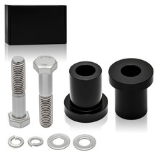 Black CNC Solid Billet Handlebar Riser Bushin...