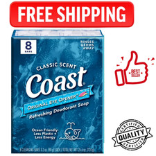 Coast Refreshing Deodorant Bar Soap, for All ...