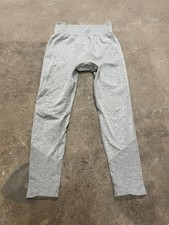 AYBL Leggings Womens Medium Gray Seamless High Rise Ankle Yoga Athletic Gym