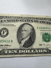 1995 $10 US Federal Reserve Small Notes for sale | eBay
