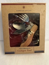 NEW Trail Guide's Camper Tool With 4 Quick Opening Implements Pocket Multitool