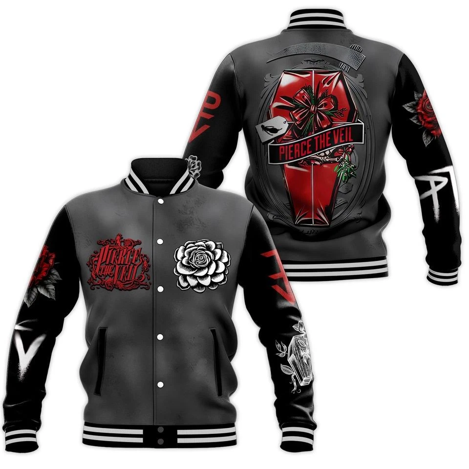 Pierce The Veil Baseball Jacket