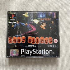 Fear Effect PS1 PlayStation One Game - Black Label CIB Complete - PAL UK - MINT